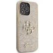Guess GUHCP13LHG4SGD Glitter Script Big 4G iPhone 13/13 Pro 6.1" hátlap, tok, arany