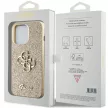 Guess GUHCP13LHG4SGD Glitter Script Big 4G iPhone 13/13 Pro 6.1" hátlap, tok, arany
