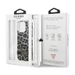 Guess GUHCP13LHSLEOK iPhone 13 Pro/13 6.1" hátlap, tok Leopard, szürke