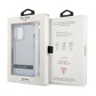 Guess GUHCP13LHTSGSB iPhone 13 Pro/13 6,1 " hátlap, tok Translucent Stap, kék