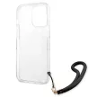 Guess GUHCP13LKCABBK Camo Strap Collection iPhone 13/13 Pro 6.1", hátlap, tok, fekete