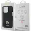 Guess GUHCP13LM4DGPK hátlap, tok iPhone 13 Pro/13 Silicone Logo Strass 4G, fekete