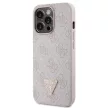 Guess GUHCP13LP4TDSCPP hátlap, tok iPhone 13 Pro/13 Crossbody 4G Metal Logo, rózsaszín