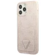 Guess GUHCP13LP4TPP 4G Triangle Logo Cardslot iPhone 13 Pro/13 6,1" różowy /, hátlap, tok, rózsaszín