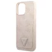 Guess GUHCP13LP4TPP 4G Triangle Logo Cardslot iPhone 13 Pro/13 6,1" różowy /, hátlap, tok, rózsaszín
