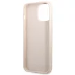 Guess GUHCP13LP4TPP 4G Triangle Logo Cardslot iPhone 13 Pro/13 6,1" różowy /, hátlap, tok, rózsaszín