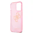 Guess iPhone 13 Pro Big 4G Full Glitter (GUHCP13LPCUGL4GPI) hátlap, tok, rózsaszín