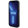 Guess GUHCP13LPS4DGPK iPhone 13 Pro 6.1" hátlap, tok Strass Metal Logo, fekete