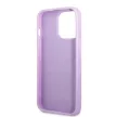 Guess GUHCP13LPS4MU iPhone 13 Pro/13 6.1" hátlap, tok Saffiano 4G Small Metal Logo, lila