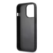 Guess iPhone 13 Pro Saffiano PU Leather (GUHCP13LPSASBGR) hátlap, tok, sötétszürke