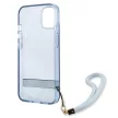 Guess GUHCP13MHTSGSB iPhone 13 6.1 " hátlap, tok Translucent Stap, kék