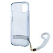 Guess GUHCP13SHTSGSB iPhone 13 mini 5,4 " hátlap, tok Translucent Stap, kék