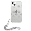 Guess GUHCP13SKPESI Peony Chain Collection iPhone 13 mini 5.4", tok, ezüst