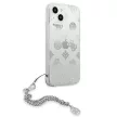 Guess GUHCP13SKPESI Peony Chain Collection iPhone 13 mini 5.4", tok, ezüst