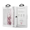 Guess GUHCP13SLGPEPI Liquid GlitteriPhone 13 mini 5.4", hátlap, tok, rózsaszín