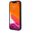 Guess GUHCP13SLS4GGBK iPhone 13 mini 5.4" hátlap, tok Silicone 4G Logo, fekete