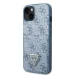 Guess GUHCP13SP4TPB iPhone 13 mini 5.4" hátlap, tok 4G Triangle Logo Cardslot, kék