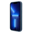Guess GUHCP13SP4TPB iPhone 13 mini 5.4" hátlap, tok 4G Triangle Logo Cardslot, kék