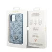Guess GUHCP13SP4TPB iPhone 13 mini 5.4" hátlap, tok 4G Triangle Logo Cardslot, kék