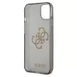 Guess GUHCP13SPCUGL4GBK iPhone 13 mini 5.4" hátlap, tok Glitter 4G Big Logo, fekete