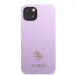 Guess GUHCP13SPS4MU iPhone 13 mini 5.4" hátlap, tok Saffiano 4G Small Metal Logo, lila