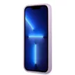 Guess GUHCP13SPS4MU iPhone 13 mini 5.4" hátlap, tok Saffiano 4G Small Metal Logo, lila
