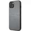 Guess GUHCP13SPSASBGR Saffiano Strap iPhone 13 mini 5.4", szürke