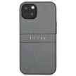 Guess GUHCP13SPSASBGR Saffiano Strap iPhone 13 mini 5.4", szürke