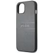 Guess GUHCP13SPSASBGR Saffiano Strap iPhone 13 mini 5.4", szürke