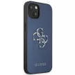 Guess GUHCP13SSA4GSBL iPhone 13 mini 5.4" hátlap, tok Saffiano 4G Metal Logo, kék