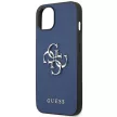 Guess GUHCP13SSA4GSBL iPhone 13 mini 5.4" hátlap, tok Saffiano 4G Metal Logo, kék