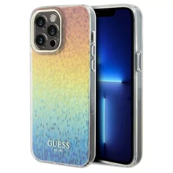   Guess IML Faceted Mirror Disco Iridescent hátlap, tok iPhone 13 Pro Max, színesed