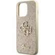 Guess GUHCP13XHG4SGD Glitter Script Big 4G iPhone 13 Pro Max 6.7", hátlap, tok, arany