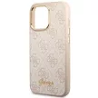 Guess GUHCP14LHG4SHP 4G Vintage Gold Logo iPhone 14 Pro 6,1", hátlap, tok, rózsaszín