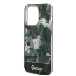 Guess GUHCP14LHGJGHA iPhone 14 Pro 6.1" hátlap, tok Jungle Collection, zöld