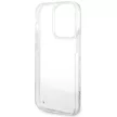 Guess GUHCP14LLCSGSGH iPhone 14 Pro 6.1" hátlap, tok Liquid Glitter Marble, fehér