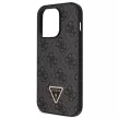 Guess GUHCP14LP4TDSCPK Crossbody 4G Metal Logo iPhone 14 Pro 6.1", tok, fekete