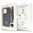 Guess GUHCP14LP4TDSCPK Crossbody 4G Metal Logo iPhone 14 Pro 6.1", tok, fekete