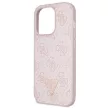 Guess GUHCP14LP4TDSCPP hátlap, tok iPhone 14 Pro Crossbody 4G Metal Logo, rózsaszín