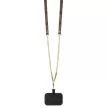 Guess GUHCP14LP4TDSCPW hátlap, tok iPhone 14 Pro Crossbody 4G Metal Logo, barna