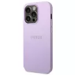 Guess GUHCP14LPSASBPU iPhone 14 Pro 6,1" hátlap, tok Saffiano Strap, lila