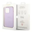 Guess GUHCP14LPSASBPU iPhone 14 Pro 6,1" hátlap, tok Saffiano Strap, lila