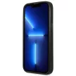 Guess GUHCP14LPSATLG iPhone 14 Pro 6.1 " hátlap, tok SaffianoTriangle Logo, ezüst