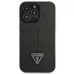 Guess GUHCP14LPSATLK iPhone 14 Pro 6.1" hátlap, tok SaffianoTriangle Logo, fekete