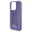 Guess GUHCP14LPSFDGSU Sequin Script Metal iPhone 14 Pro 6.1", hátlap, tok, lila