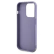 Guess GUHCP14LPSFDGSU Sequin Script Metal iPhone 14 Pro 6.1", hátlap, tok, lila