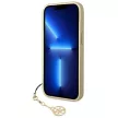 Guess GUHCP14MGF4GBR iPhone 14 Plus 6,7 "a hátlap, tok 4G Charms Collection, barna