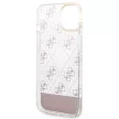Guess GUHCP14MHG4MHP iPhone 14 Plus 6.7 " hátlap, tok 4G Pattern Script, rózsaszín