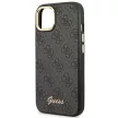 Guess GUHCP14MHG4SHK iPhone 14 Plus 6.7 " hátlap, tok 4G Vintage Gold Logo, fekete