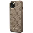 Guess GUHCP14MHG4SHW iPhone 14 Plus 6.7 " hátlap, tok 4G Vintage Gold Logo, barna